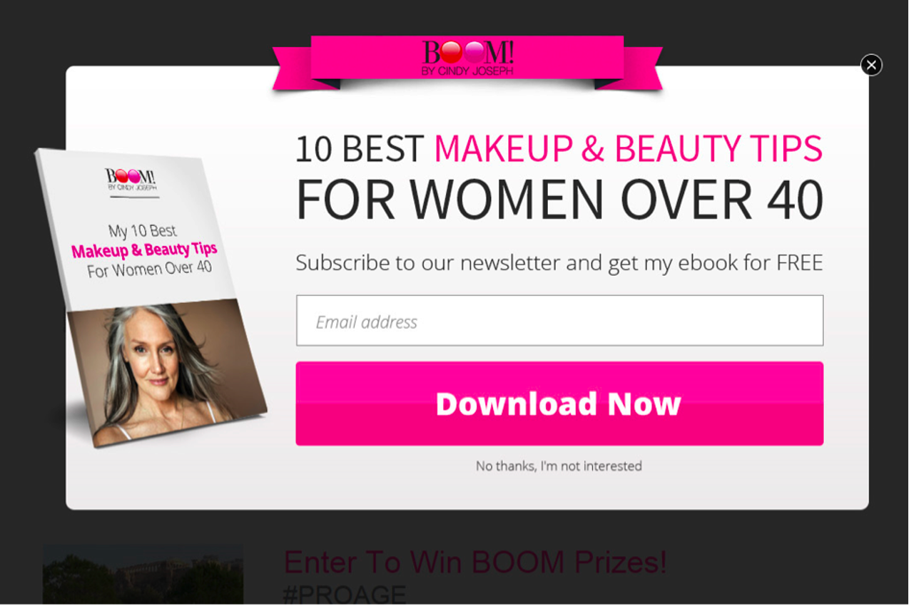 المثال المنبثق لـ BOOM يجذب الانتباه