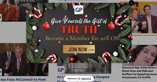 Offerta di abbonamento festivo Gateway Pundit