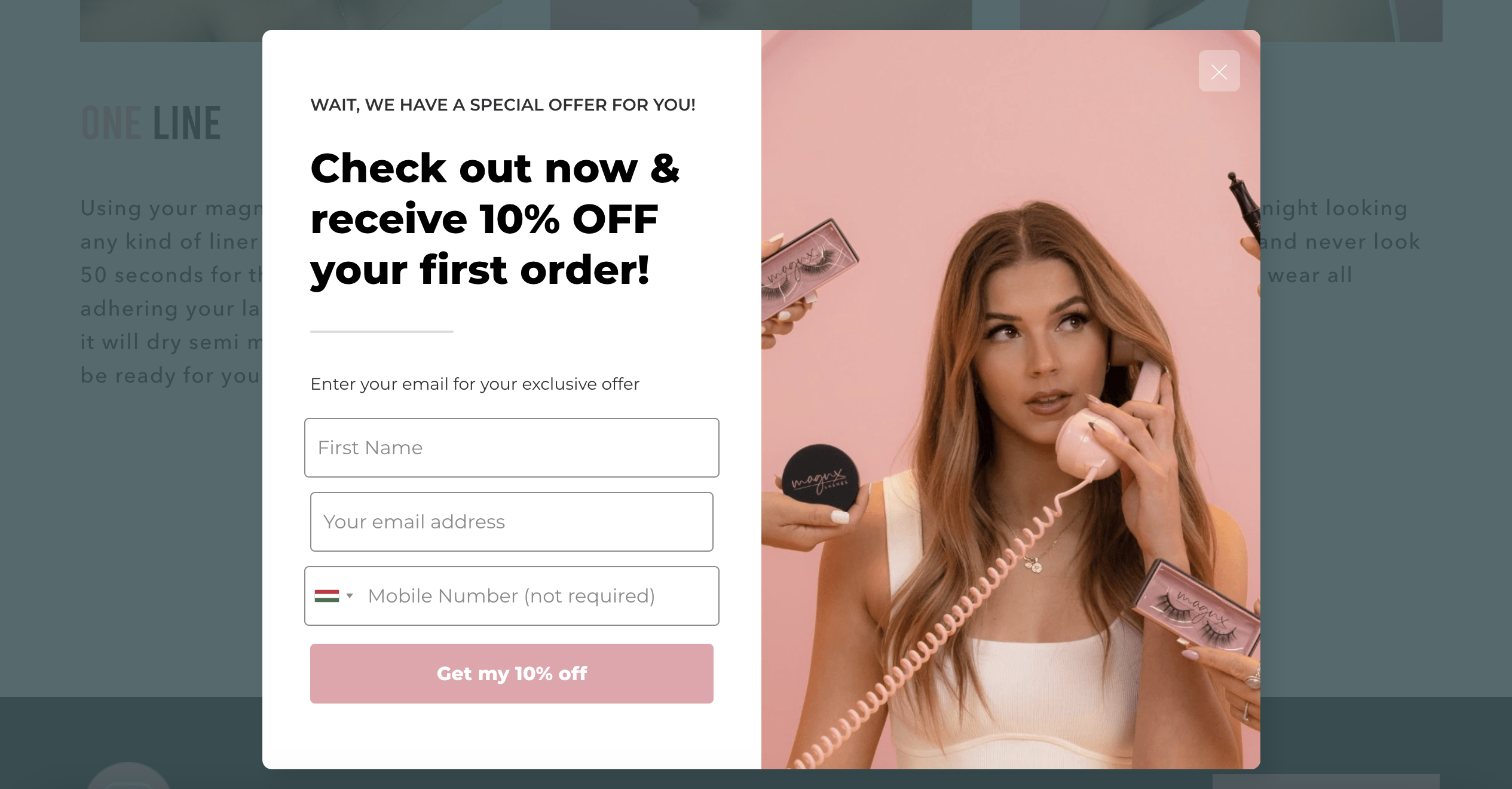 Magnx Lashes 擁有全面的資訊收集功能，可擷取電子郵件地址和電話號碼。