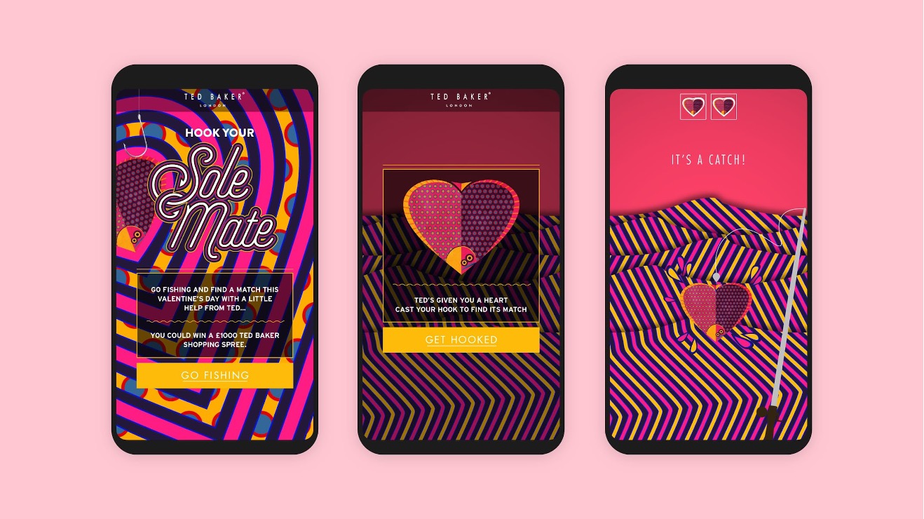 泰德·贝克 (Ted Baker) 的营销示例中的游戏化