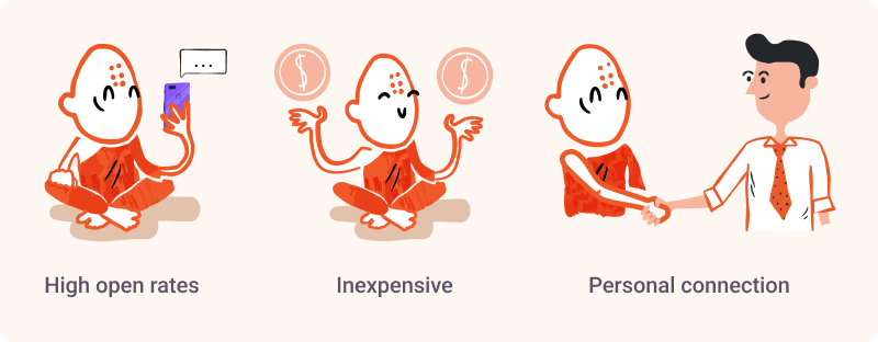 فوائد التسويق عبر الرسائل النصية القصيرة