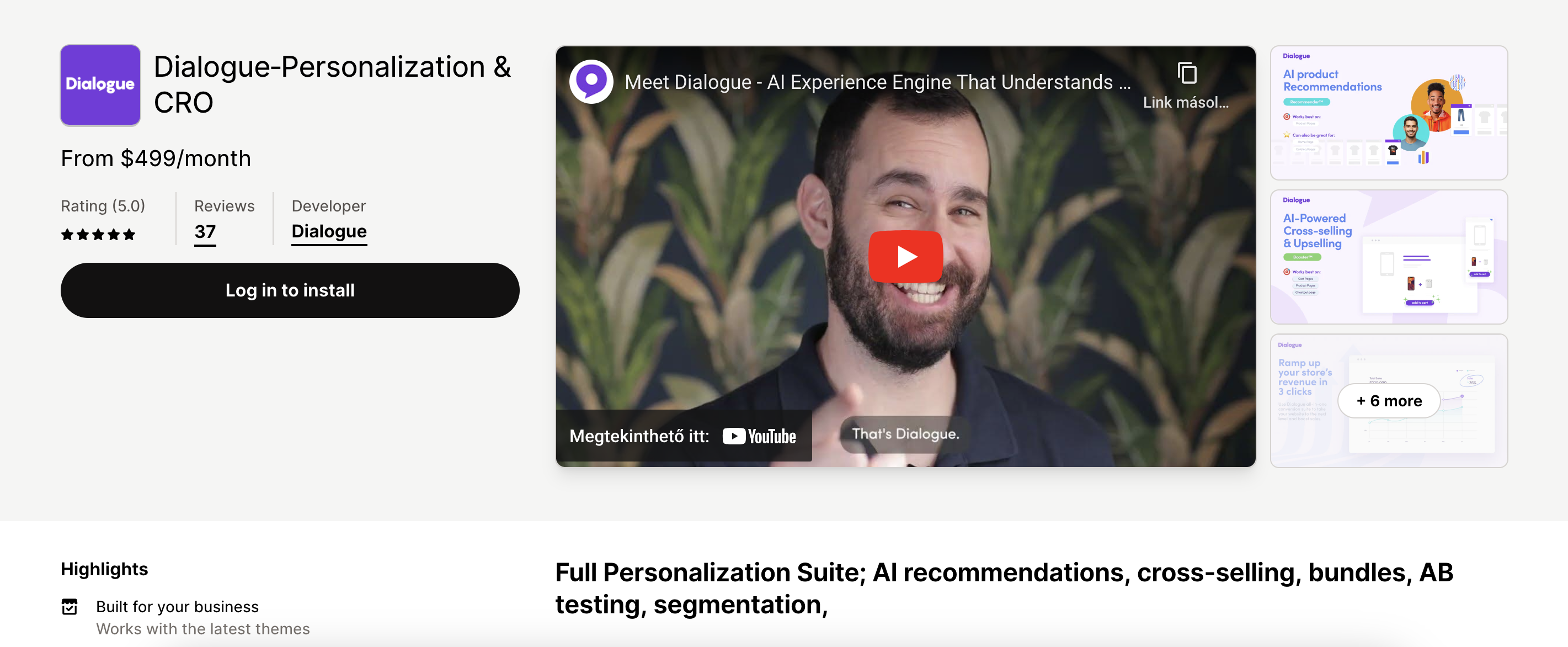 Dialogue‑Personnalisation & CRO