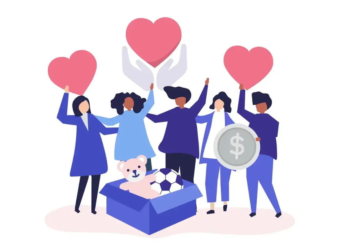 Menschen-öffnen-Geschenkbox-Konzept