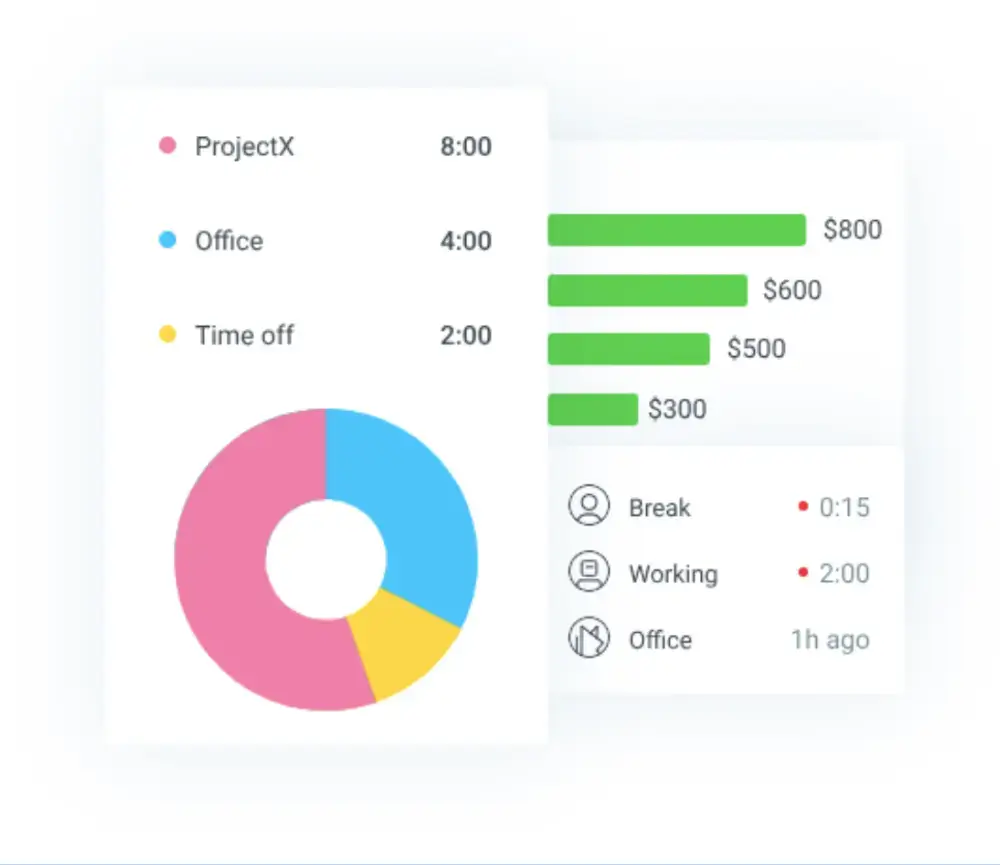 시계로 나타내다