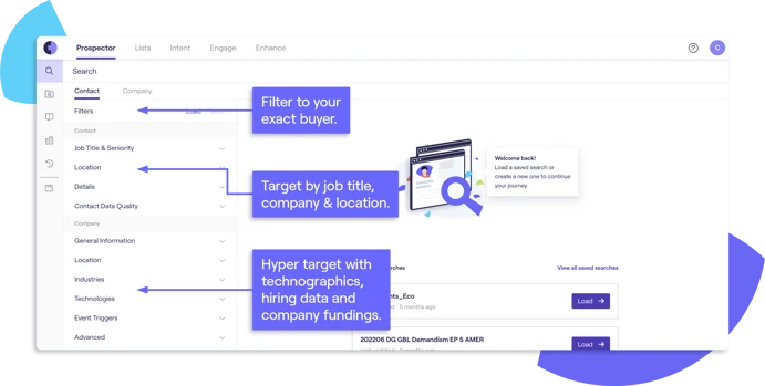 สร้างรายชื่ออีเมล CIO ในฐานข้อมูลของ Cognism