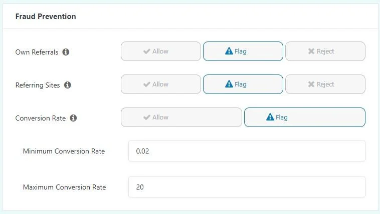 ea_fraud_settings | ea_fraud_settings |简易联盟 Easy Affiliate Fraud Prevention Add-on