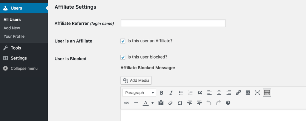 区块附属 |简易联盟 Easy Affiliate block an affiliate