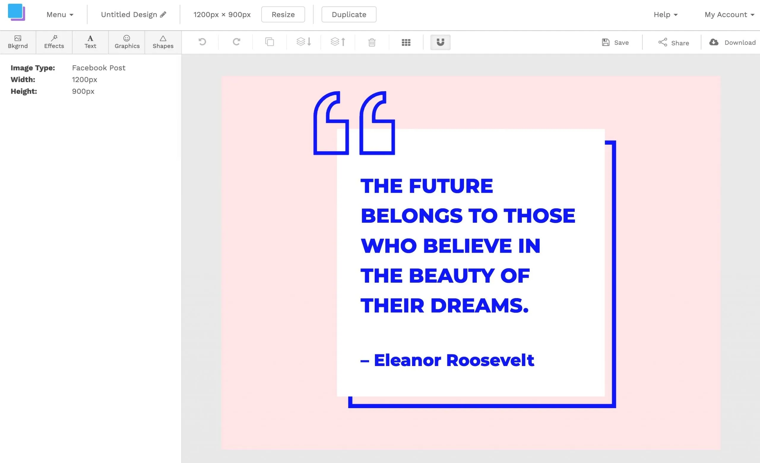 Image de citation