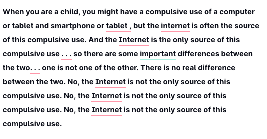 Texte de sortie XLNet NLG.