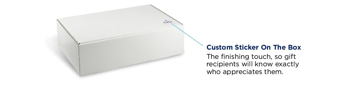 カスタムステッカーオンコーポレートボックス