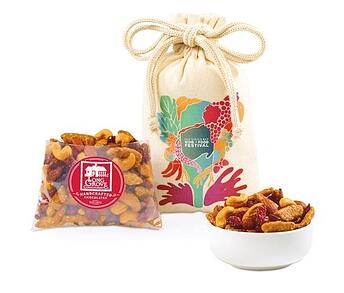 كيس هدايا مزيج الجوز ذات العلامات التجارية