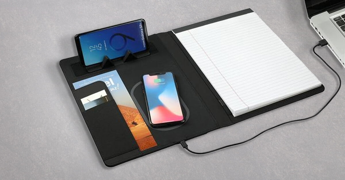 Bloc-notes de chargement sans fil