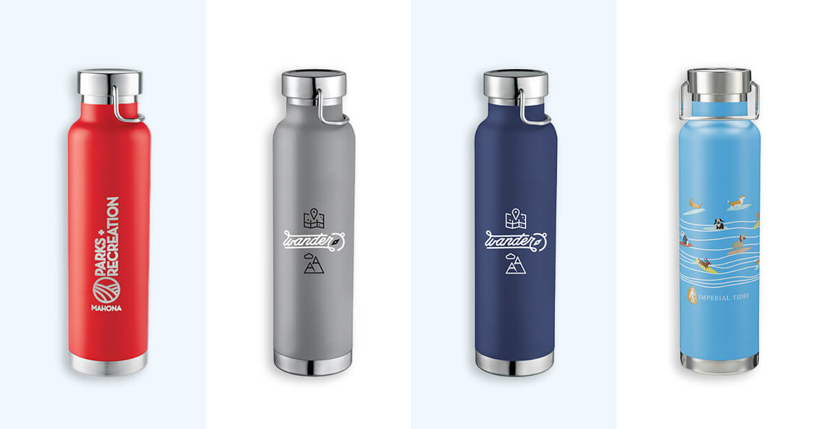 Bouteille isolée sous vide en cuivre Thor