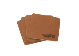 가죽 코스터 세트