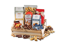 과자가 가득한 상자