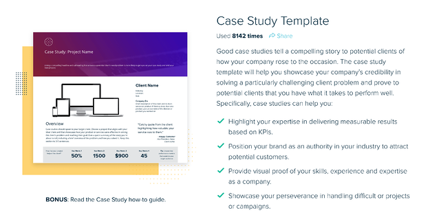 modelo de estudo de caso xtensio