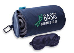 旅行毯子和口罩套件