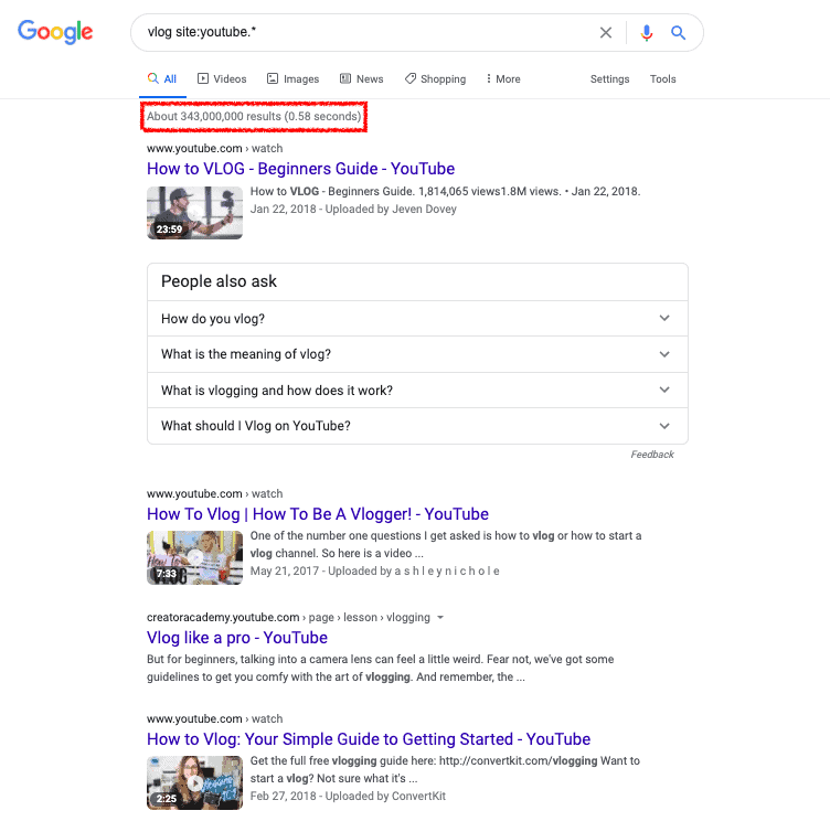 vérifier la compétitivité de certains mots-clés ou sujets sur YouTube