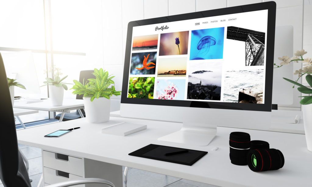 写真家のためのウェブサイト