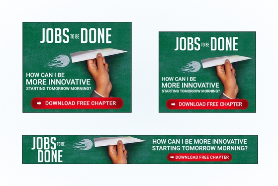 bannières publicitaires créatives