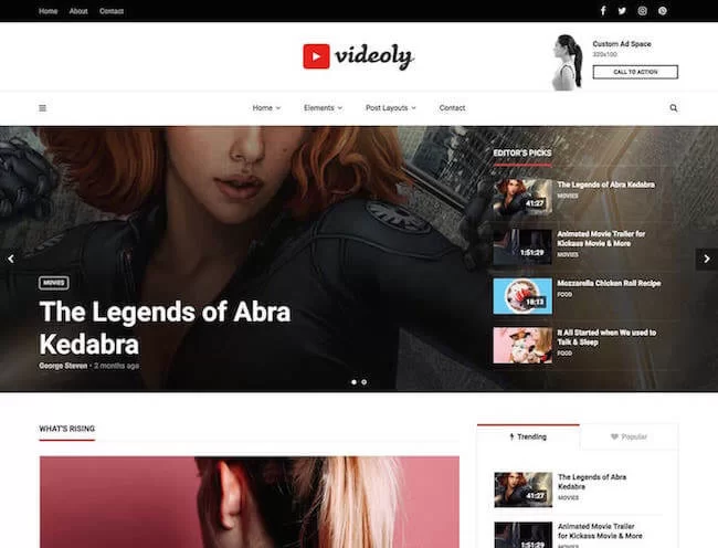 ビデオ-ビデオ-WordPress-テーマ