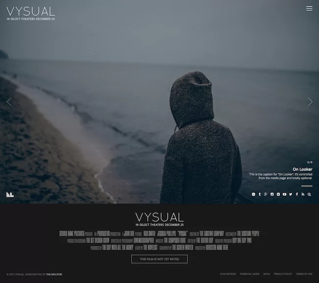 VYSUALフィルムキャンペーンWPテーマ