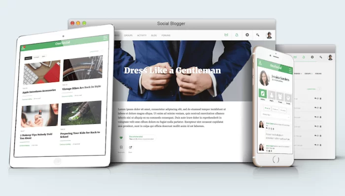 Thème BuddyPress pour blogueur social