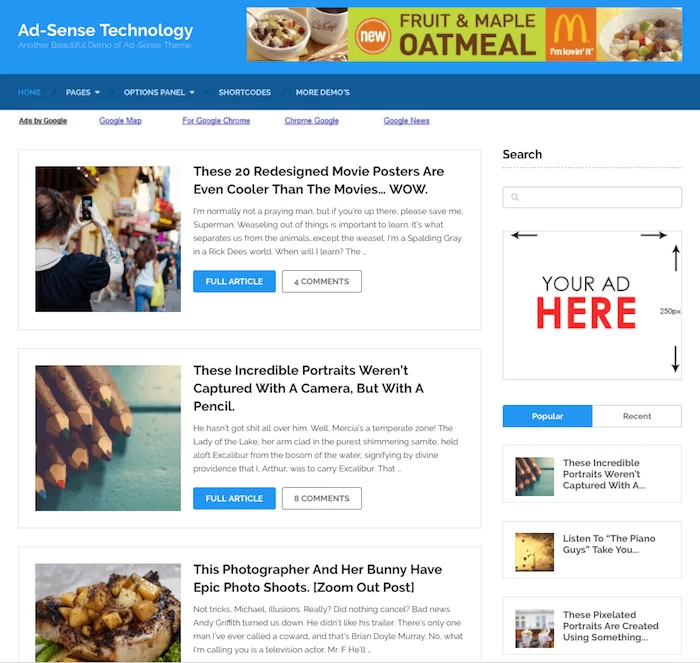 Thème AdSense MyThemeShop