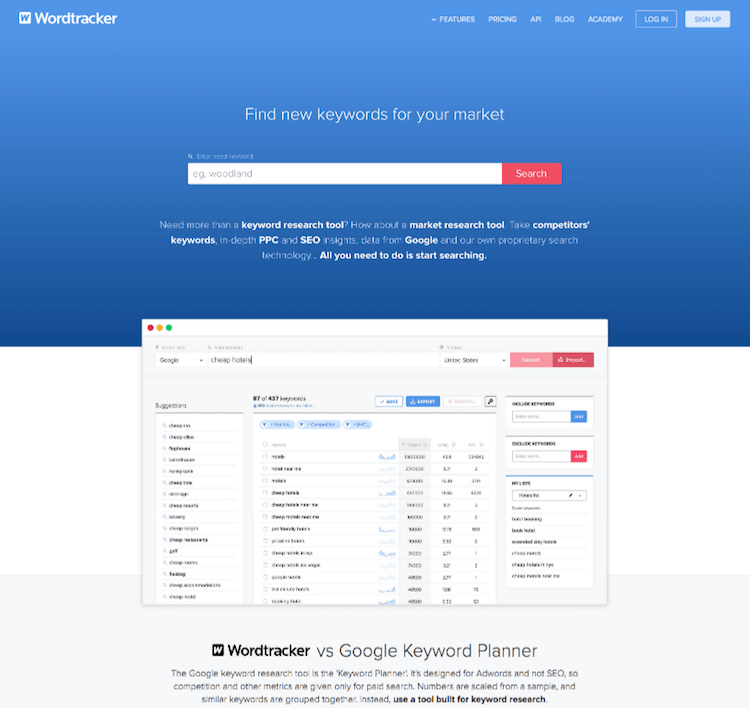 단어 추적기 검토