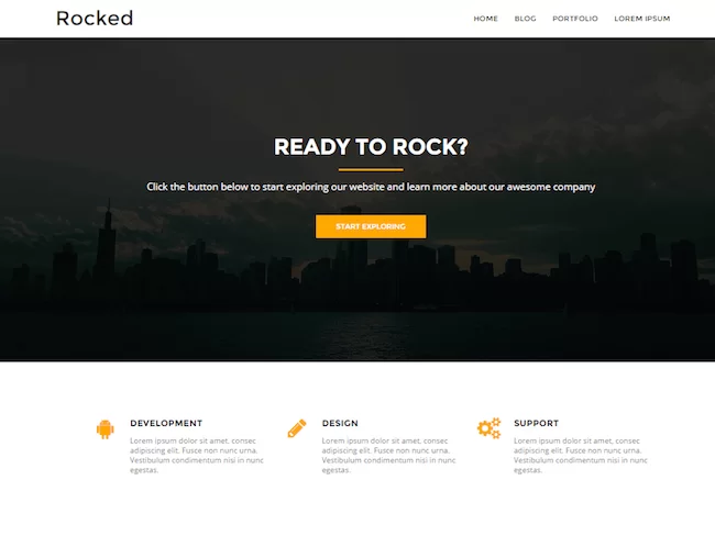 RockedWordPressテーマ