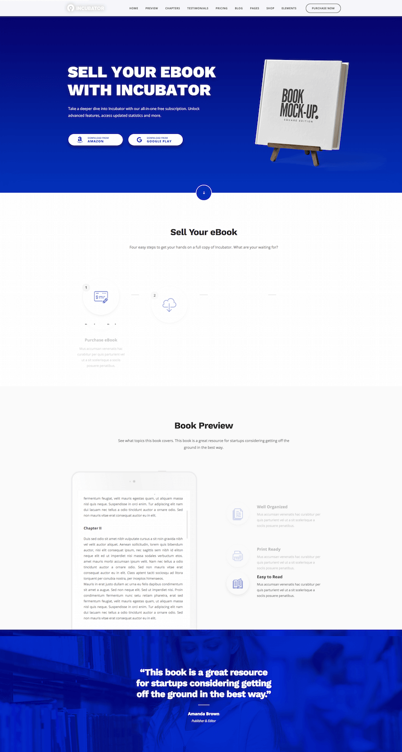 Tema dell'attività di avvio dell'incubatore