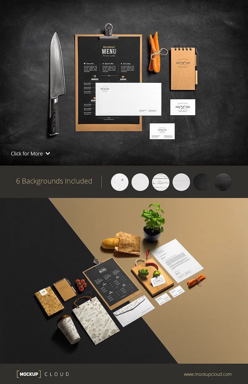 Restoran-Bar-Alat Tulis-Mock-Up