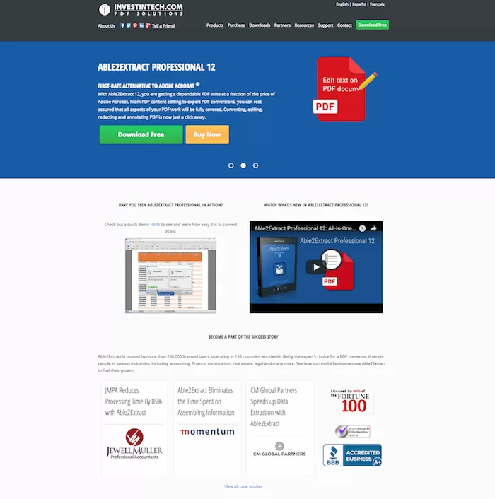 PDF-конвертер Able2Extract