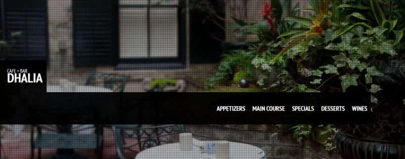 Анимированное меню контента с jQuery