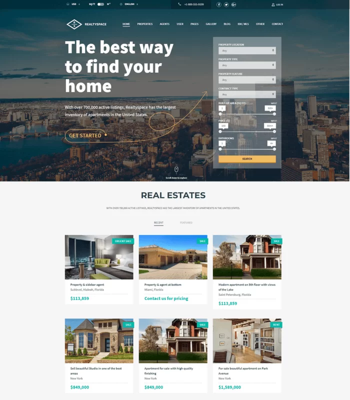 房地產空間主題