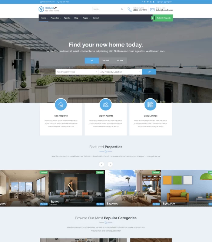 家常 WordPress 主題