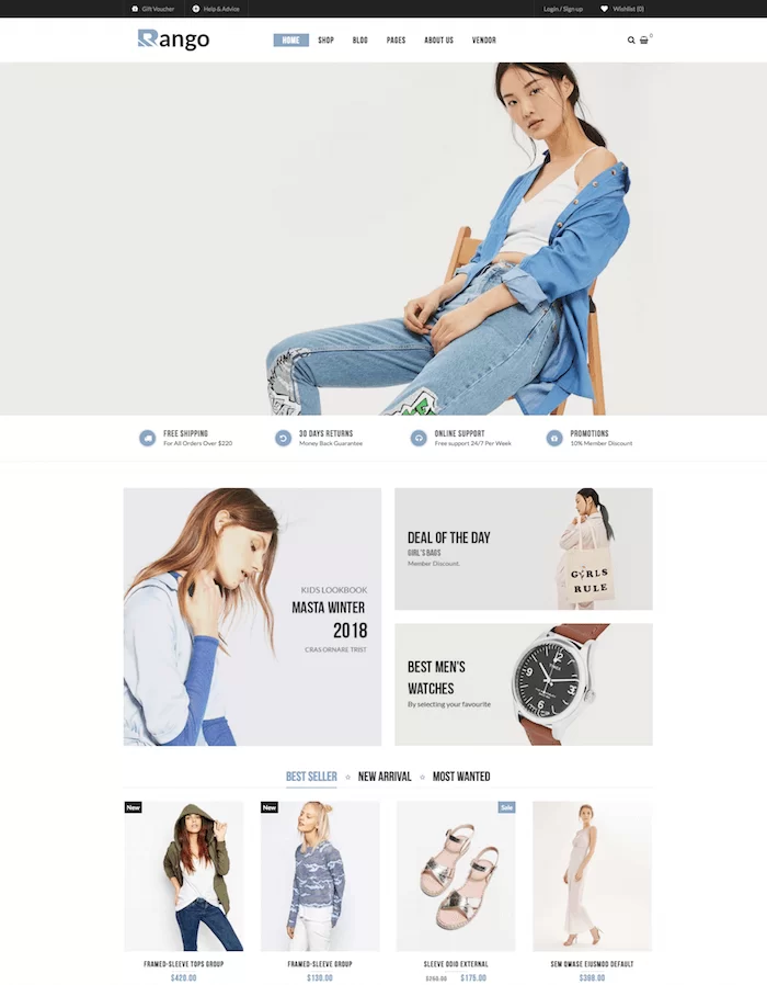 Rango WordPress 主題