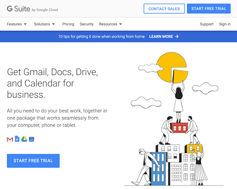 Herramientas de productividad de Google