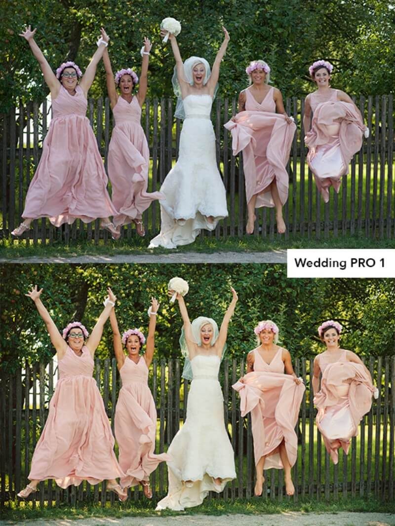 Ajustes preestablecidos de Wedding Pro LR