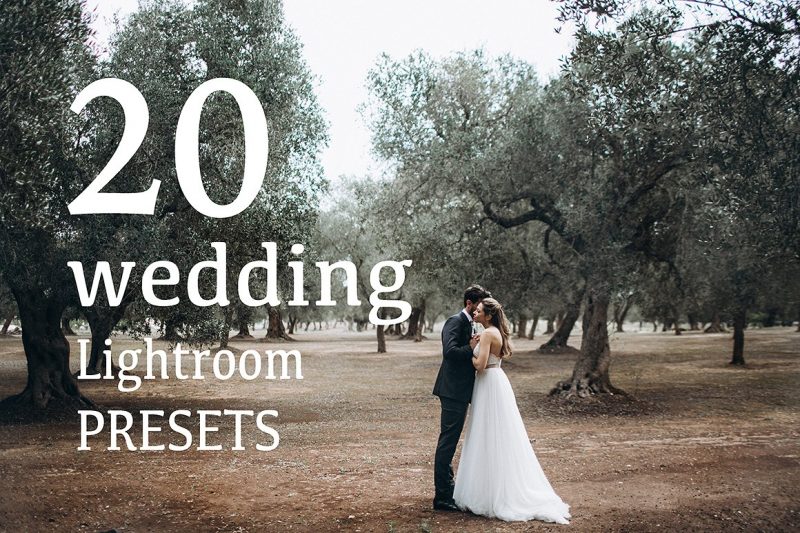 20 ajustes preestablecidos de Lightroom para bodas