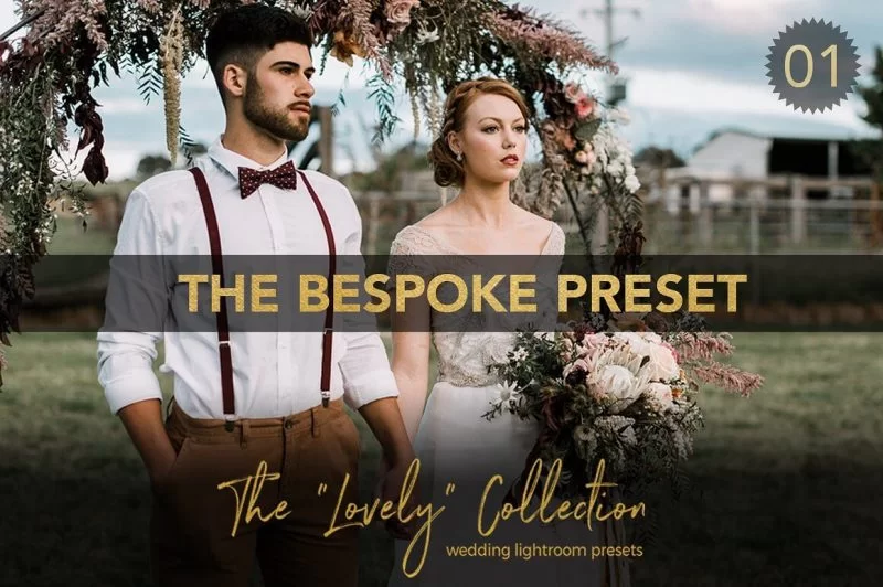 Ajuste preestablecido de Lightroom para bodas a medida