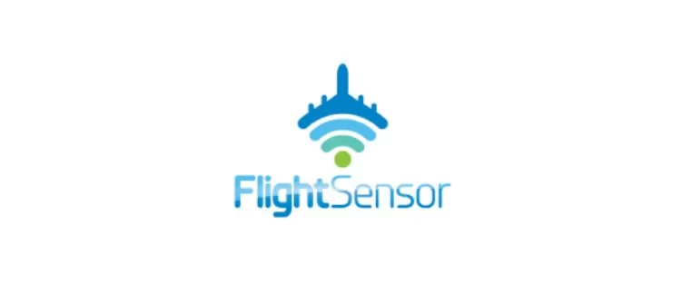 Logotipo del sensor de vuelo
