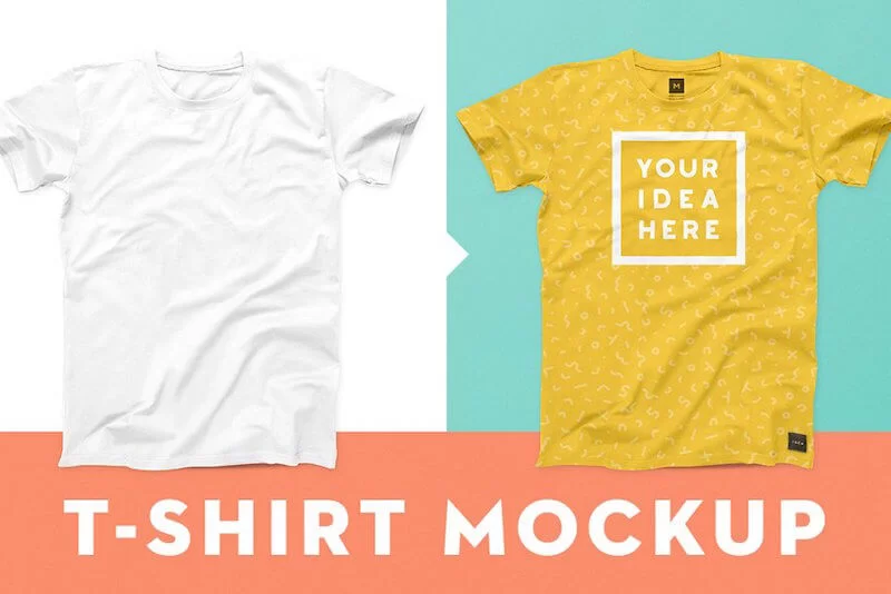 maquetas de camisetas