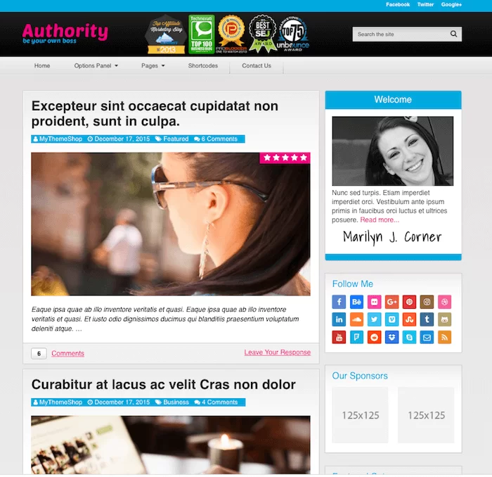 thème de l'autorité