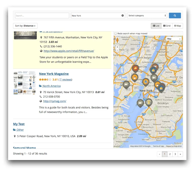 Complemento de Directorio de Sabai