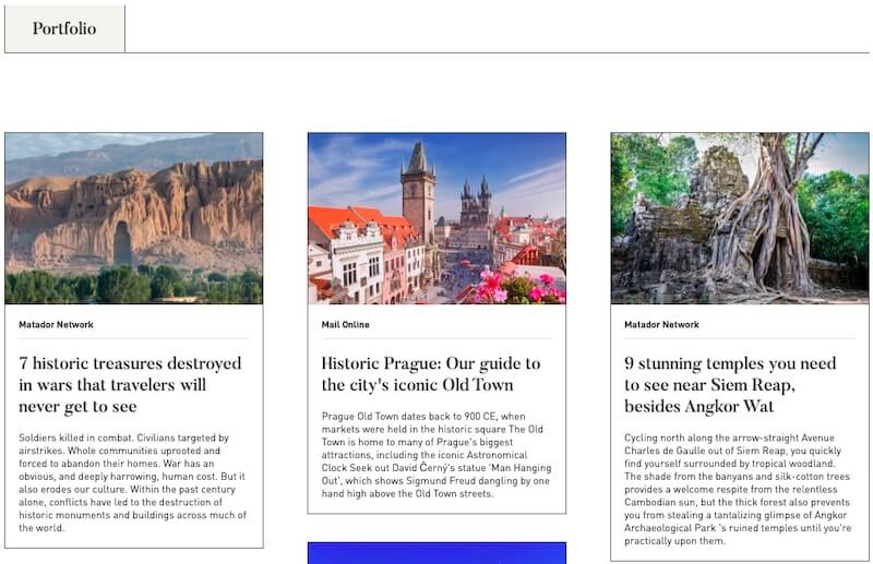 Construiți un portofoliu Freelanceri