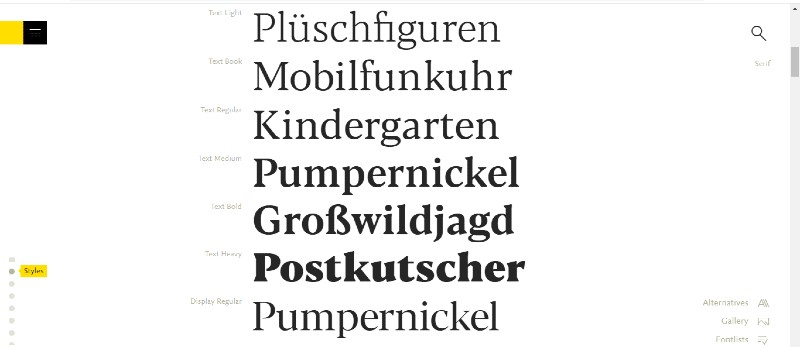 Czarniejsza czcionka