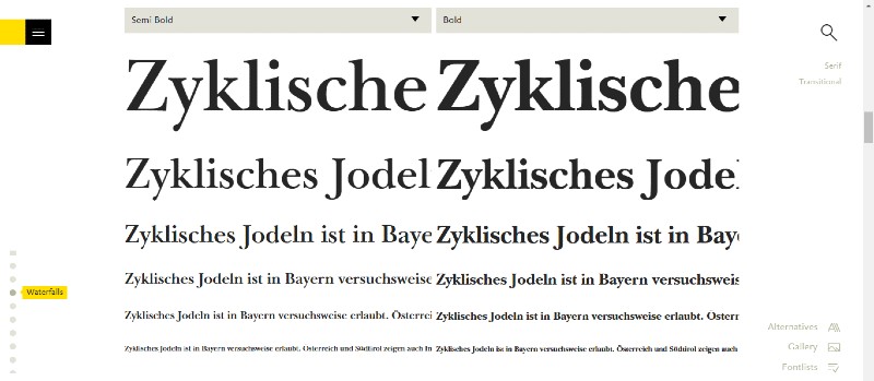 Czcionka Baskerville