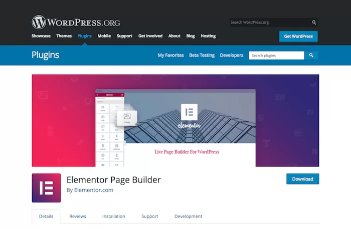 Elementor Page Builder