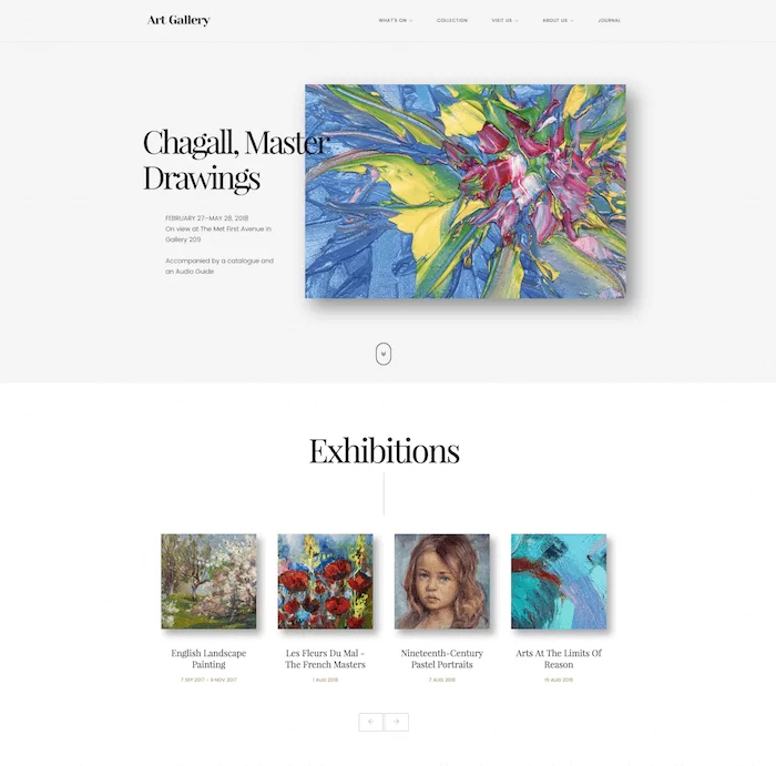 Motyw artystyczny WordPress